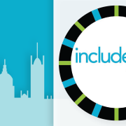 Image of Include 2015 logo with London skyline behind it.